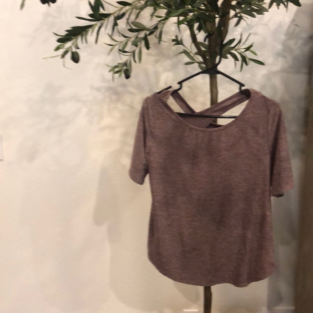 Ethereal Lavender Workout Top